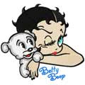 Betty Boop and her beautiful dog
